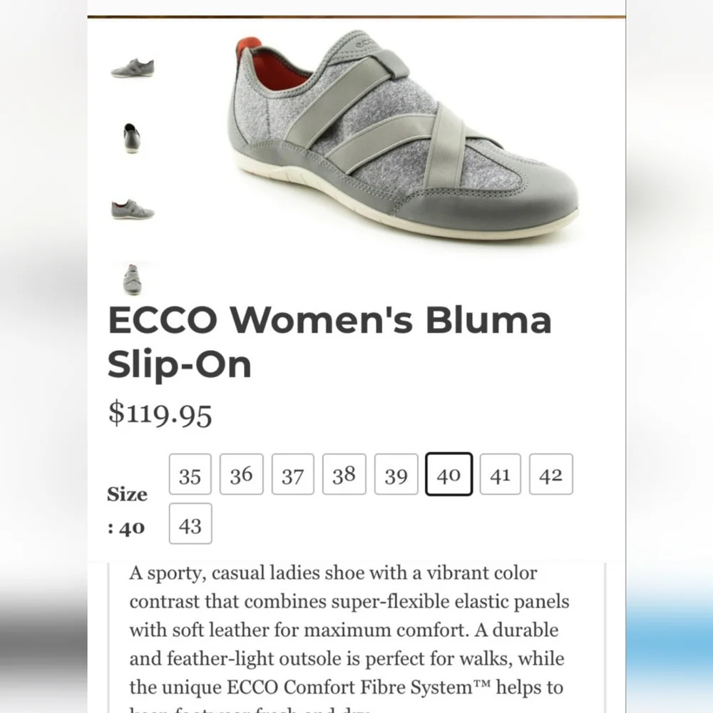 Ecco Bluma Slip-on Shoes